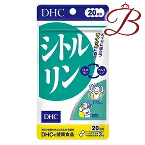 商品説明●めぐりに役立つサイクルに着目。●たんぱく質を構成せずに単独で体内をめぐる遊離アミノ酸のひとつであるシトルリンは、スイカなどのウリ科植物に多く含まれる成分。●スムーズなめぐりへ導くことで、健康値のキープに役立ちます。お召し上がり方・1日3粒を目安に、水またはぬるま湯でお召し上がりください。成分表記3粒(1341mg)あたり熱量：5.2kcal、たんぱく質：1.16g、脂質：0.01g、炭水化物：0.12g、食塩相当量：0.001gシトルリン：825mg、アルギニン：150mg注意事項製品の外観・仕様パッケージ等が予告なく変更となる場合があり、掲載画像と異なる事がございます。予めご了承下さいませ。商品名DHC シトルリン 60粒内容量等20日分メーカーディーエイチシー生産国日本製商品区分健康食品広告文責株式会社ランガル 06-6535-5515