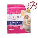 商品説明溶けやすく飲みやすい、12種類の成分配合のコラーゲンパウダーです。1回分あたり、低分子コラーゲン5300mg、ヒアルロン酸30mg、食物繊維1000mg、ビタミンC100mgに加え、美体質乳酸菌(R)を配合しています。毎日の美容・健康維持にお役立てください。お召し上がり方1回分は大さじすり切り1と1/3杯(7.4g)です。1日に1-2回を目安に、お好きな飲み物や食べ物に溶かしてお召し上かりください。溶かした後は、すみやかにお飲みください。原材料コラーゲンペプチド(ゼラチン)、難消化性デキストリン、乳酸菌粉末(殺菌)、コエンザイムQ10、植物油脂、エラスチンペプチド(豚由来)、混合ハーブ抽出物(マルトデキストリン、ドクダミ、セイヨウサンザシ、ローマカミツレ、ブドウ葉)、V.C、グルコサミン(エビ・カニ由来)、香料、ヒアルロン酸、甘味料(アセスルファムK、スクラロース、ネオテーム)注意事項製品の外観・仕様パッケージ等が予告なく変更となる場合があり、掲載画像と異なる事がございます。予めご了承下さいませ。商品名アサヒ パーフェクトアスタコラーゲン パウダー内容量等447g (60日分)メーカーアサヒフードアンドヘルスケア株式会社生産国日本製商品区分健康食品広告文責株式会社ランガル 06-6535-5515