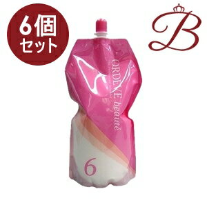 【×6個】ミルボン オルディーブ ボーテ 6% 2剤 1000mL