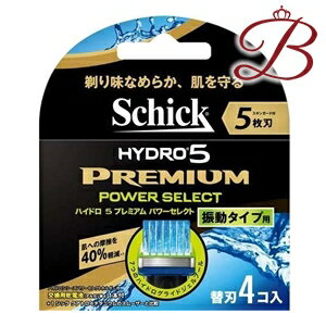 シック ハイドロ5プレミアム パワーセレクト 替刃 4個入 シック ハイドロ5プレミアム パワーセレクト 替刃 4個入