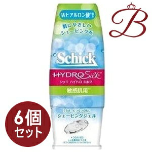 シック ハイドロシルク シェービングジェル 150g×6個セット