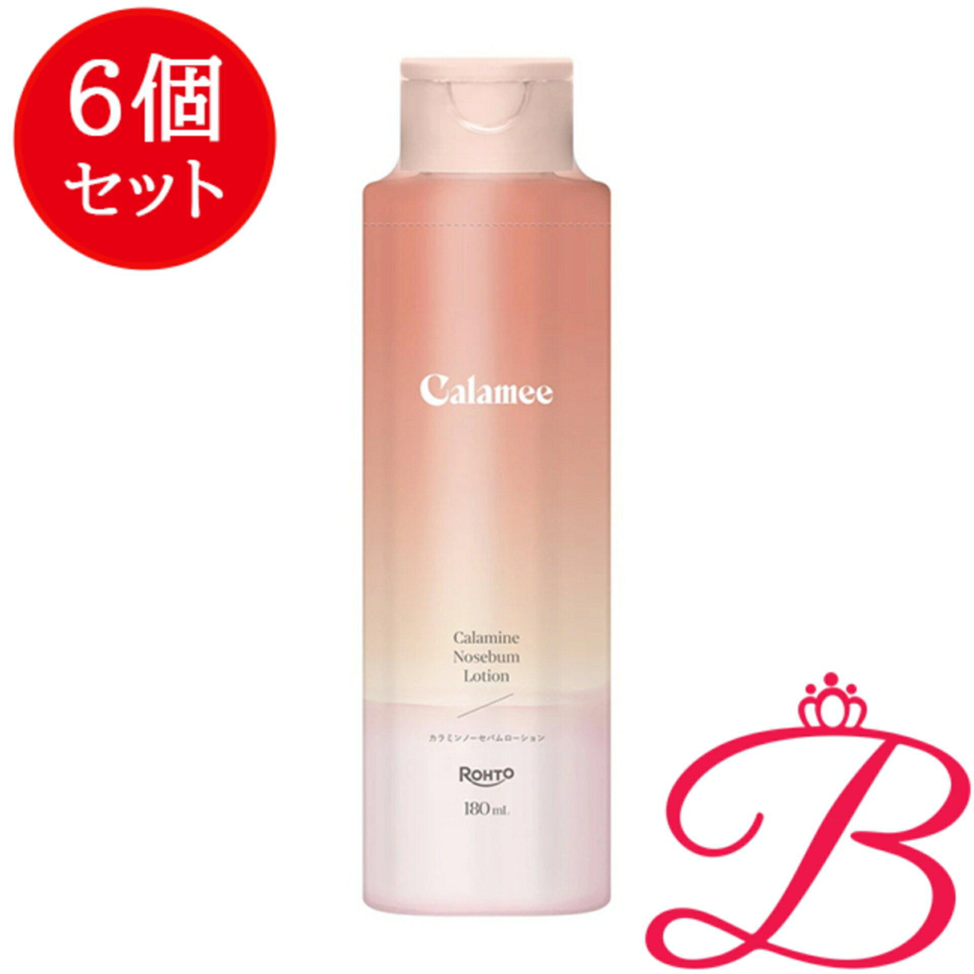 【6個】ロート製薬 カラミ—カラミンノーセバムLしっとり 180mL