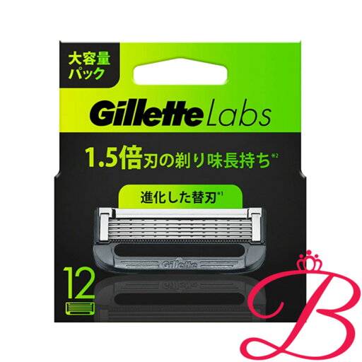 P&G ジレット ラボ角質除去バー搭載替刃12B 12コ P&G ジレット ラボ角質除去バー搭載替刃12B 12コ