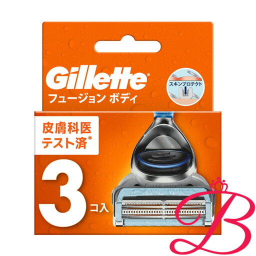 P&G ジレット フュージョンボディ 替刃3B 0 P&G ジレット フュージョンボディ 替刃3B 0