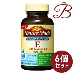 【×6個】大塚製薬 ネイチャーメイド Nature Made ビタミンE 400 100粒