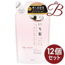 【×12個】クラシエ いち髪 プレミアム エクストラダメージケアシャンプー シルキースムース 340mL 詰替え用