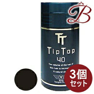 【×3個】ティップトップ 40 No.1 ブラック 40g