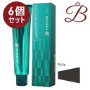 【×6個】ルベル マテリアG インテグラルライン プラチナブラウン PT-5G 120g