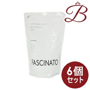 【×6個】フィヨーレ ファシナート ボディウォッシュデオ ソープ 500mL 詰替え用 【×6個】フィヨーレ ファシナート ボディウォッシュデオ ソープ 500mL 詰替え用