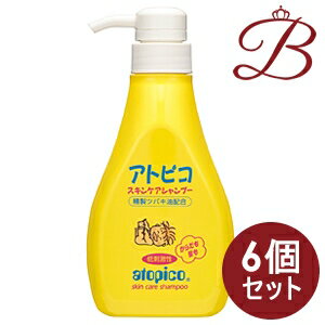 【×6個】大島椿 アトピコ スキンケアシャンプー 400mL