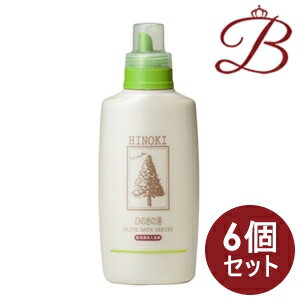 【×6個】日本オリーブ 薬用オリーブの湯 ひのきの香り (入浴剤) 500mL