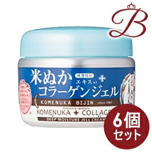 【×6個】日本盛 米ぬか美人 コラーゲンジェル 100g