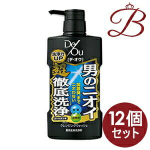 【×12個】ロート製薬 DeOu デ・オウ 薬用クレンジングウォッシュ 520mL