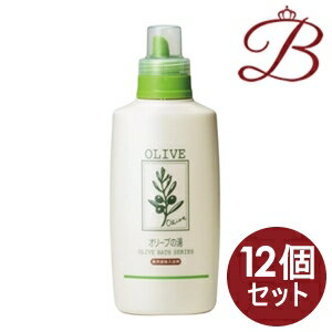 楽天bellashop【×12個】日本オリーブ 薬用オリーブの湯 フレッシュシトラスの香り （入浴剤） 500mL