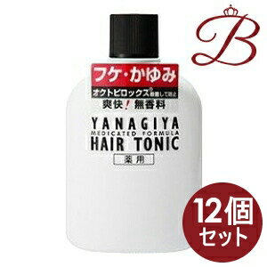 【×12個】柳屋 薬用ヘアトニック (フケ・かゆみ用) 240mL
