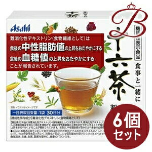 乐天商城 - 【×6個】アサヒ 食事と一緒に十六茶 粉末 30袋入