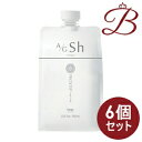 【×6個】ホーユー プロステップ ヘアケア A/G シャンプー 1000mL 詰替え用