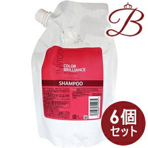 【×6個】ウエラ INVIGO インヴィゴ カラーブリリアンス カラーヘア シャンプー 940mL 詰替え用