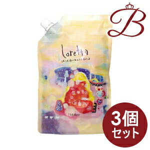 【×3個】ロレッタ うるうるしたい日のトリートメント 400g 詰替え用