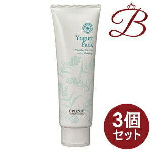 【×3個】クラシエ クリエステ ヨーグルトパック 230g