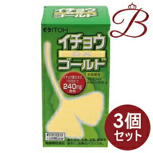 【×3個】井藤漢方 イチョウDXゴールド 240粒