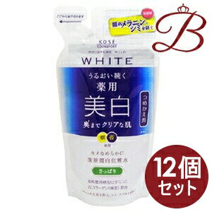 乐天商城 - 【×12個】コーセー モイスチュアマイルド ホワイト ローションL さっぱり 160mL 詰替え用