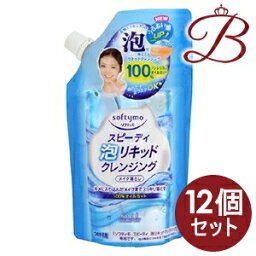 【×12個】コーセー ソフティモ スピーディ泡リキッドクレンジング 180mL 詰替え用