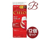 【×12個】ホーユー シエロ ヘアカラーEX クリーム 3C キャラメルブラウン