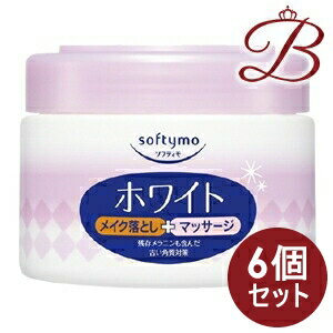 【×6個】コーセー ソフティモ ホワイト コールドクリーム 300g