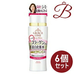 楽天bellashop【×6個】コーセー グレイス ワン ディープホワイト ローションM しっとり 180mL