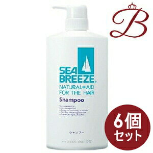 【×6個】資生堂 シーブリーズ シャンプー ジャンボサイズ 600mL