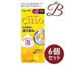 【×6個】ホーユー シエロ ムースカラー 5P ダークピュアブラウン