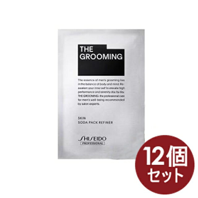 【12個】資生堂 ザ・グルーミング THE GROOMING ソーダパックリファイナー メンズ 6g×10