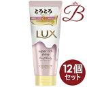 【×12個】ラックス LUX スーパーリッチシャイン ストレート とろとろうねりケアトリートメント 300ml