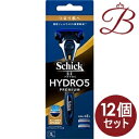 【×12個】シック ハイドロ5 プレミアム つるり肌へ ホルダー 本体+刃(2個入り)×1セット