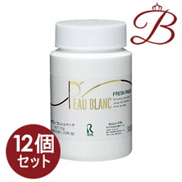 【×12個】リアル PEAU BLANC　フレッシュパック（粉末酵素パック) 120g