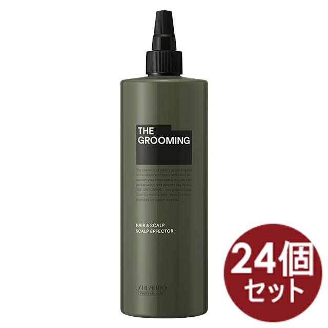 【24個】資生堂 ザ・グルーミング THE GROOMING ヘア&スキャルプ スカルプエフェクター 詰め替え HAIR&SCALP 薬用育毛エッセンス メンズ...