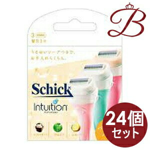 【×24個】シック イントゥイション バラエティパック 替刃 3個入 【×24個】シック イントゥイション バラエティパック 替刃 3個入