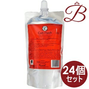 【×24個】キューティ フラッシュ 詰替　500ml