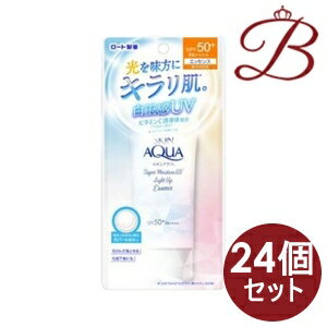 【×24個】ロート製薬 スキンアクアスーパーモイスチャーUVライトアップエッセンス 70g 【×24個】ロート製薬 スキンアクアスーパーモイスチャーUVライトアップエッセンス 70g