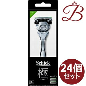 【×24個】シック キワミ 敏感肌 ホルダー 本体+刃(2個入り)×1セット