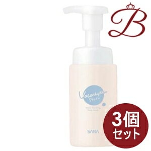 【×3個】サナ ワセリズム モイスト泡洗顔 150mL