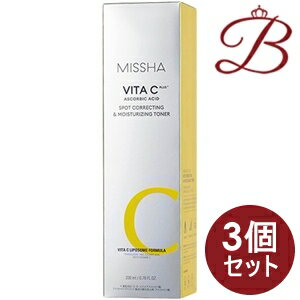 【×3個】【MISSHA ビタC＋】ミシャ ビタシープラス 化粧水 日本処方 200ml