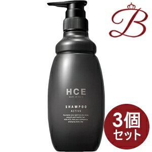 【×3個】クラシエ ヘアクリエステ シャンプー アクティブ 500ml