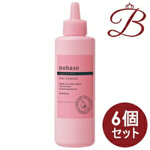 【×6個】柳屋 nobaso 薬用 ヘアエッセンス 175ml