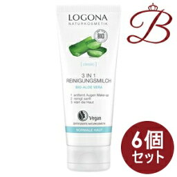 【×6個】ロゴナ 3in1 クレンジング アロエヴェラ 100ml