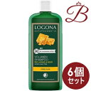 【×6個】ロゴナ ボリュームシャンプー ビール＆はちみつ 500ml