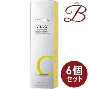 【×6個】【MISSHA ビタC＋】ミシャ ビタシープラス 化粧水 日本処方 200ml