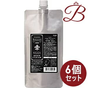 【×6個】クラシエ バサラ 602 スカルプクレンジング ディープクリア 500g