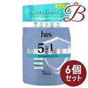 【×6個】h&s 5in1 マイルドモイスチャー シャンプー 詰替 290g